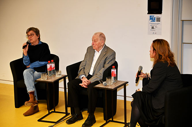 Dr. Katharina Rauschenberger, Dr. h.c. Gerhard Wiese und Rebecca Caroline Schmidt (v.l.)